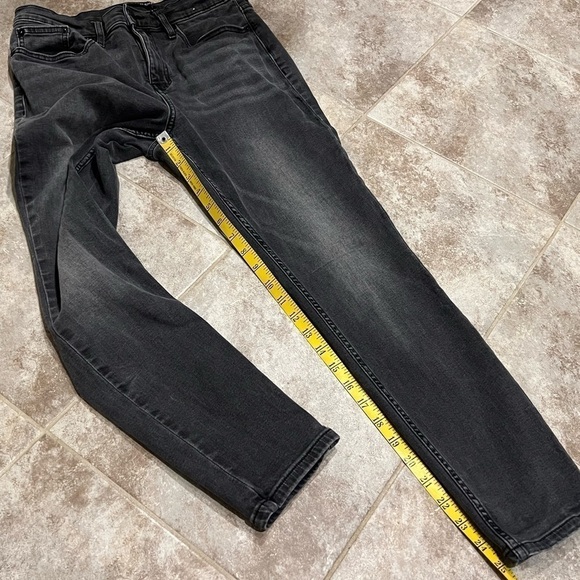 Calvin Klein High Rise Skinny Jeans Gray Faded Stretchy Pockets Size 10 / 30 - Picture 9 of 11